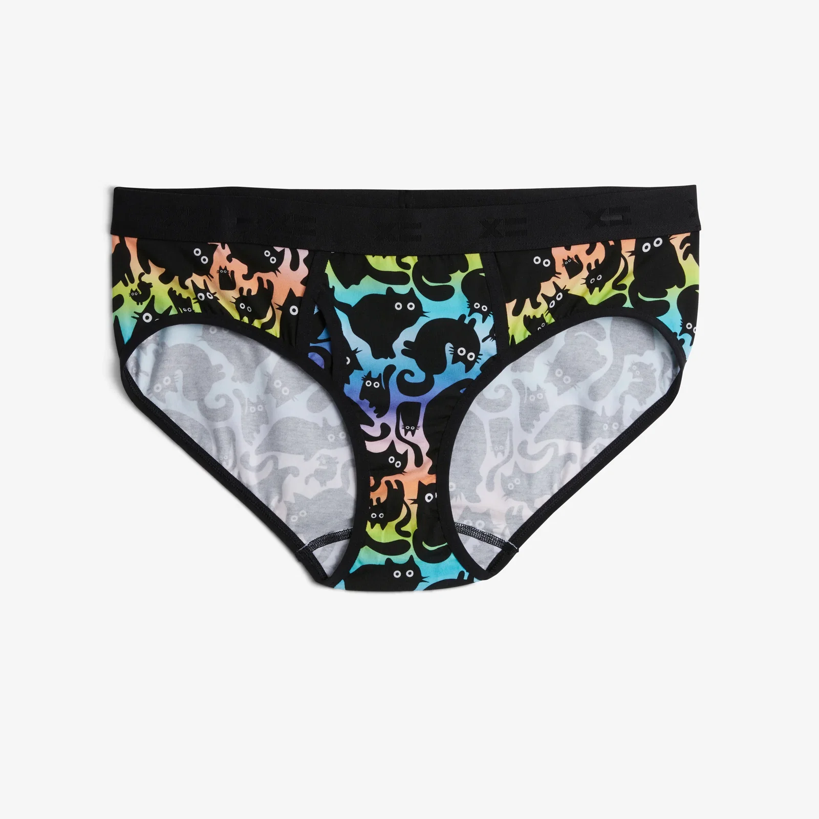 Image of Iconic Briefs - Purrfect Rainbow