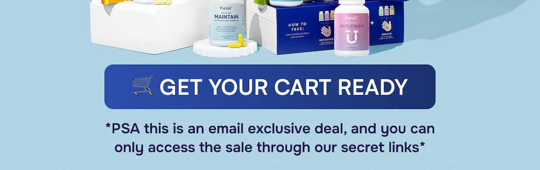 50% OFF for 50 MINUTES | Get Your Cart Ready