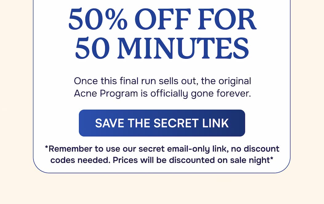 Save the Secret Link