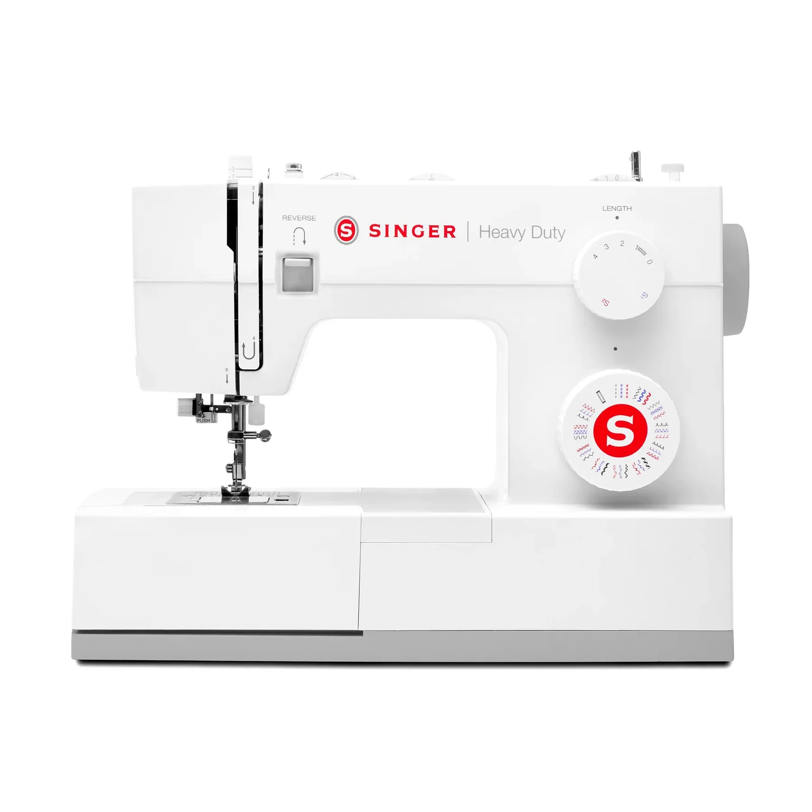 Image of Heavy Duty 4452 White Sewing Machine