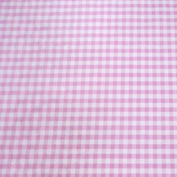 Pink Fabric | Mini Gingham