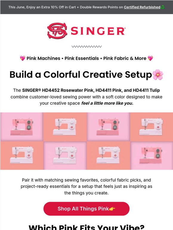 Open If You Have Pink Sewing Energy💅