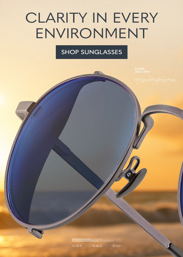 Clarity in every environment. Shop Sunglasses.