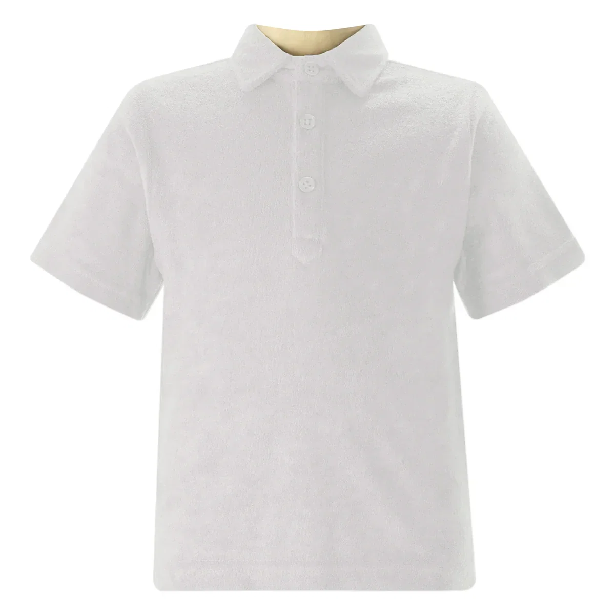 White Terry Polo