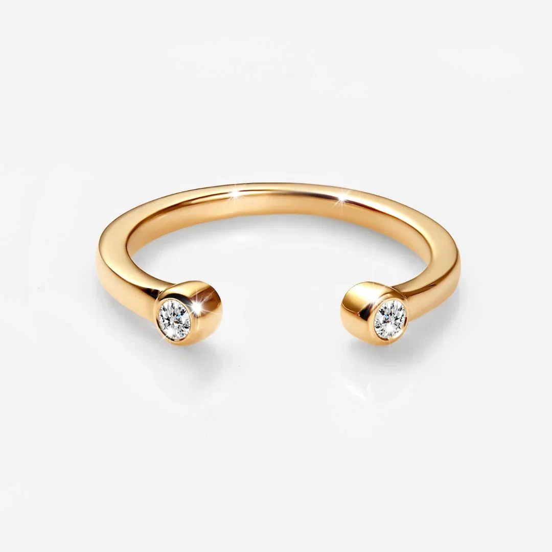 Image of Versa Lab Grown Diamond Open Band Ring
