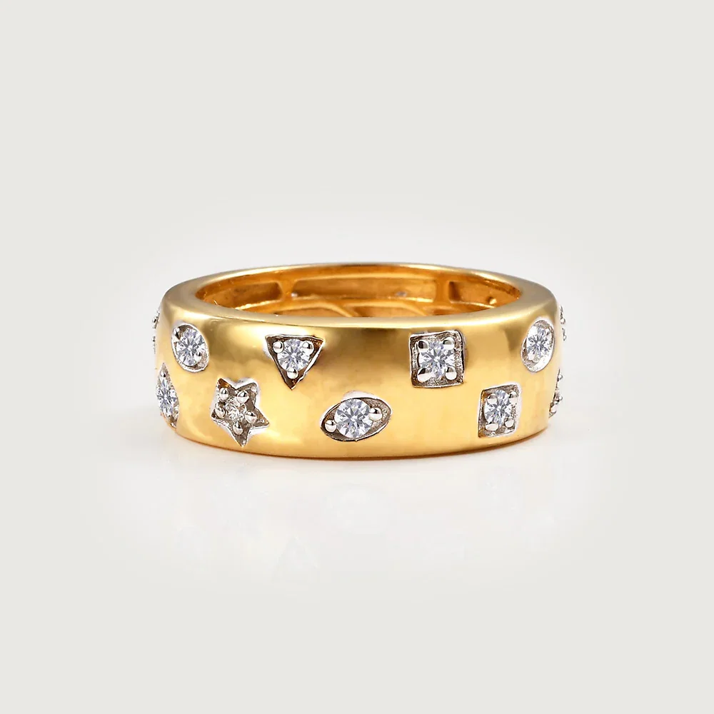 Image of Versa Lab Grown Diamond Celestial Band Ring