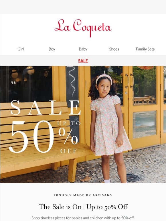 Sale Now On | Up to 50% Off