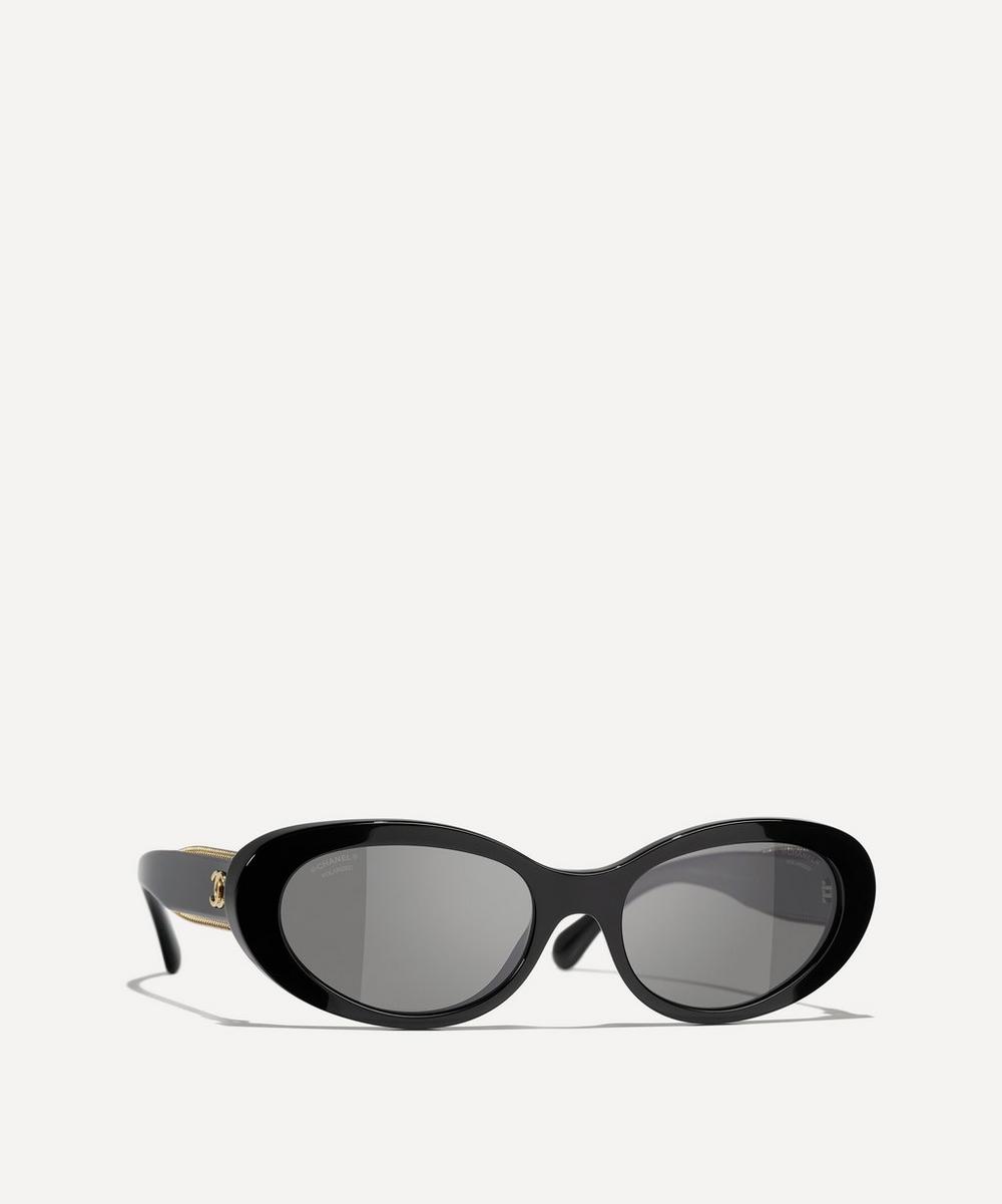 CHANEL Oval Sunglasses