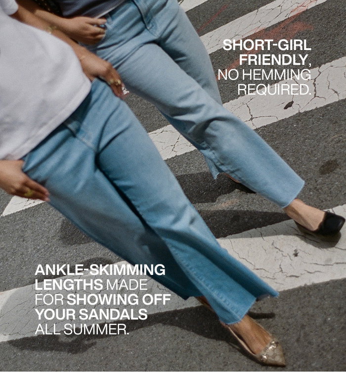 Ankle-skimming lengths made for showing off your sandals all summer.