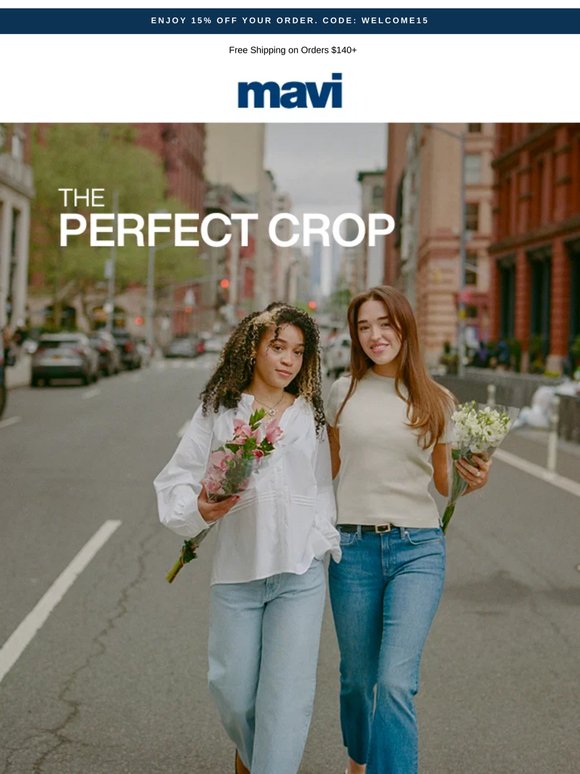 NEW Cropped Jeans