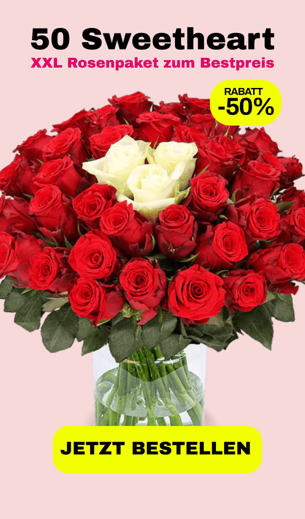 50 Rosen Sweetheart