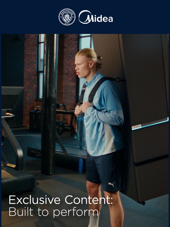 Why is Erling Haaland Squatting a Fridge? 🤔