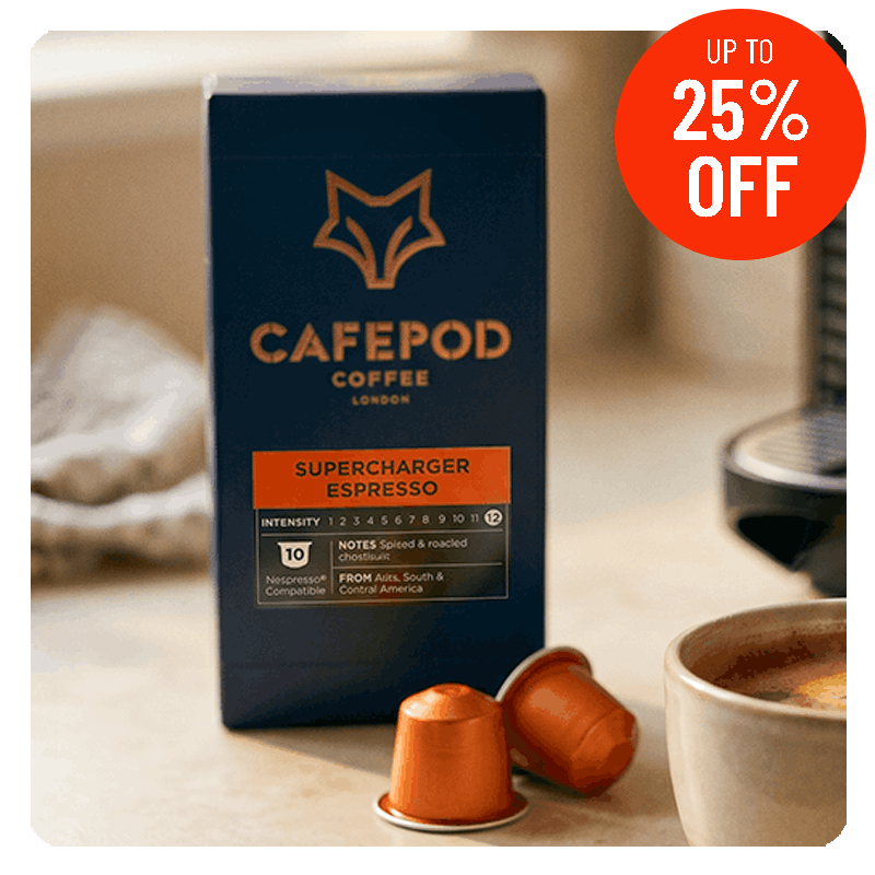 Supercharger Espresso 10 Pod Pack