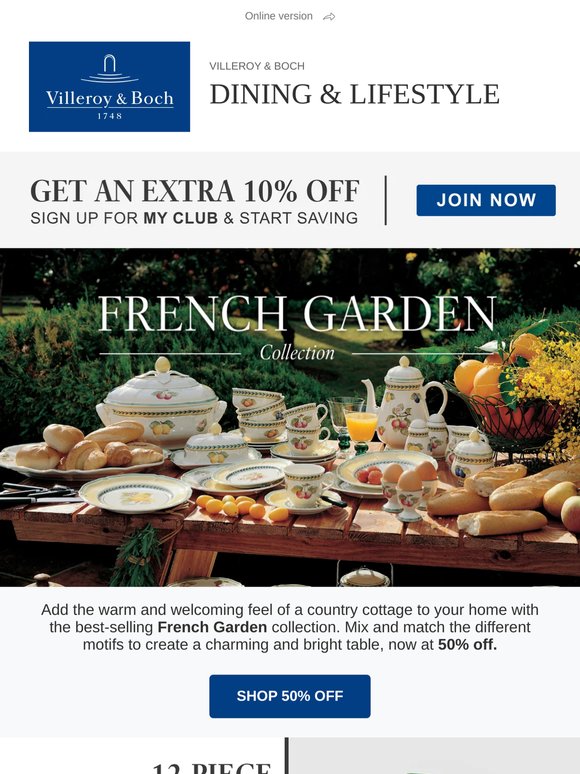 French Garden: Pattern of the Month