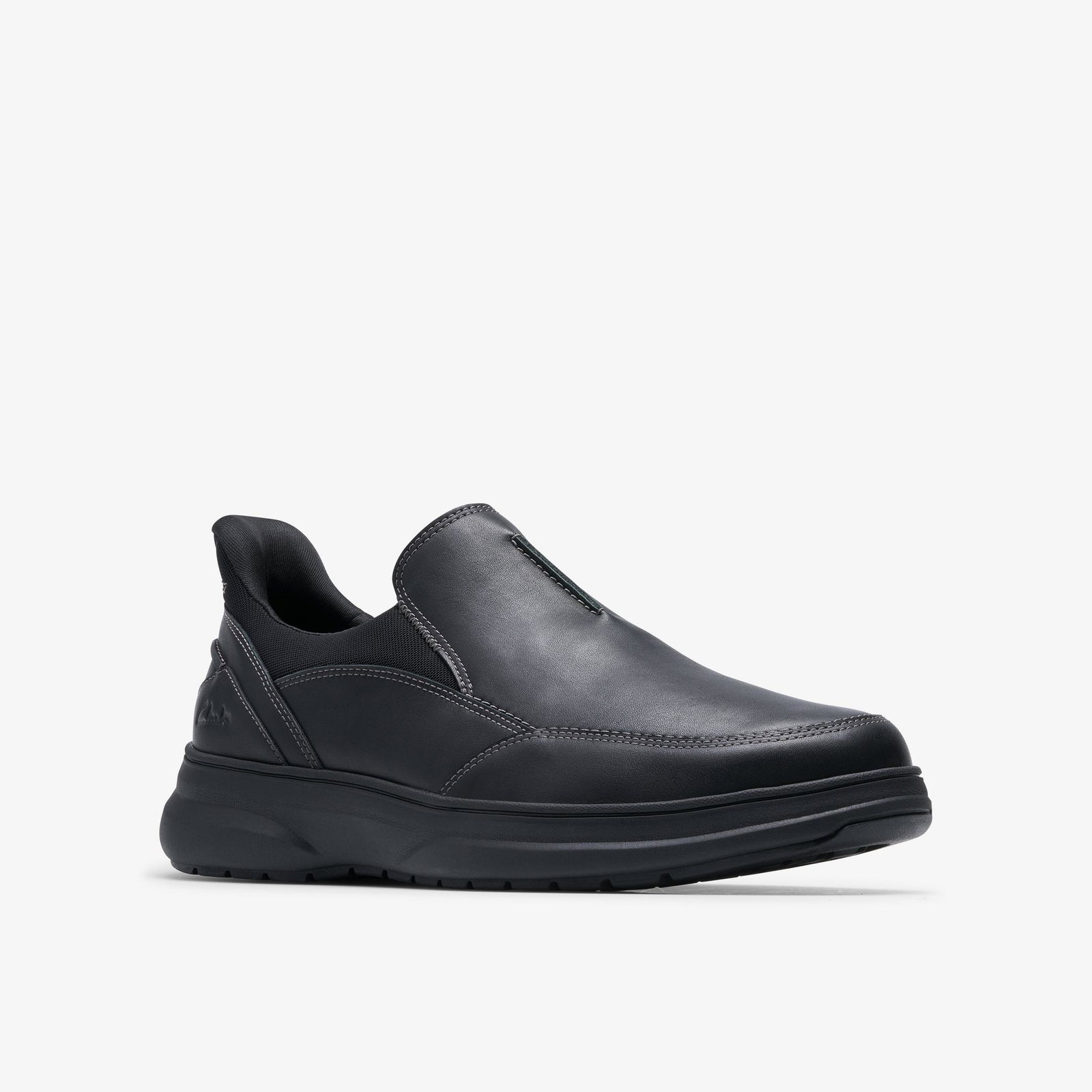 Shop Mullan Step Black Leather