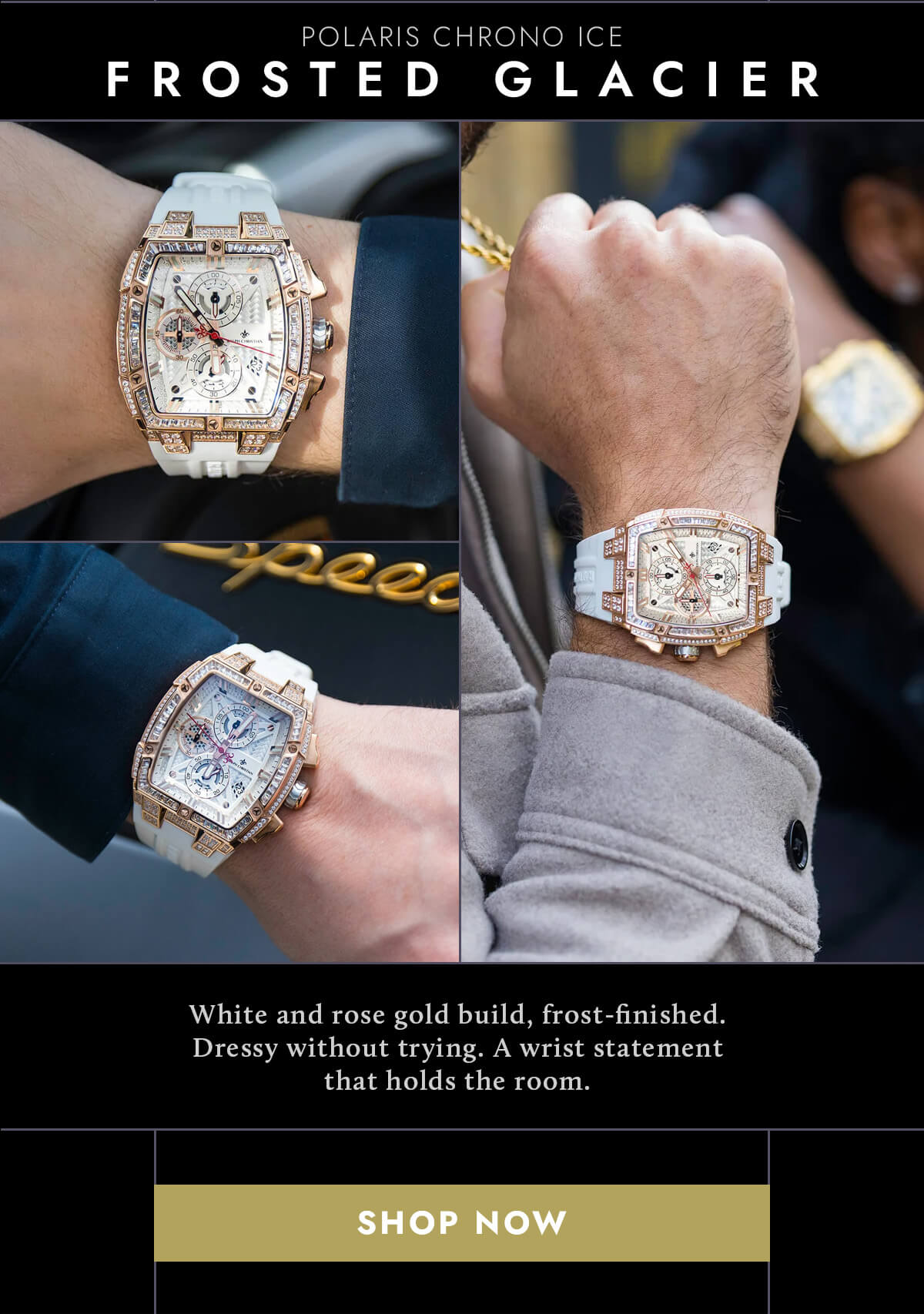 The Polaris Chrono Ice - Frosted Glacier
