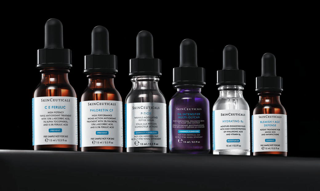 6 sérums SkinCeuticals au format 15ml