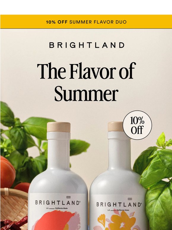 NEW: 10% OFF Summer Flavors