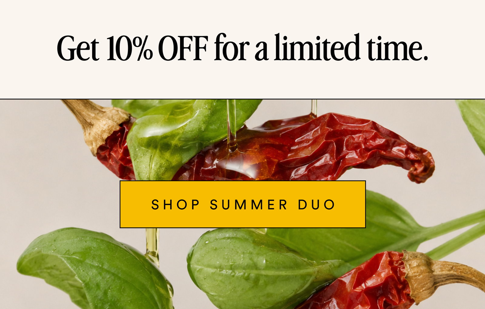 10% OFF for a limited time.