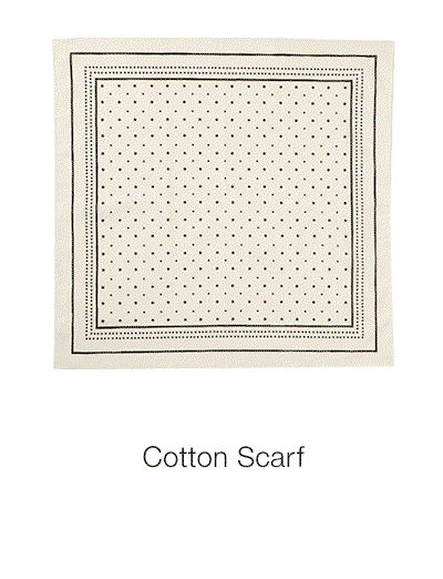 Shop Cotton Scarf