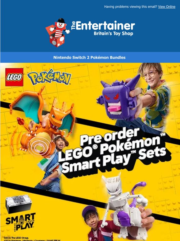LEGO Pokémon SMART Play