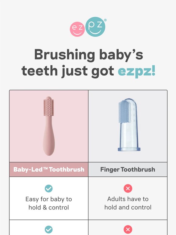 The holy grail for brushing baby's teeth 🏆