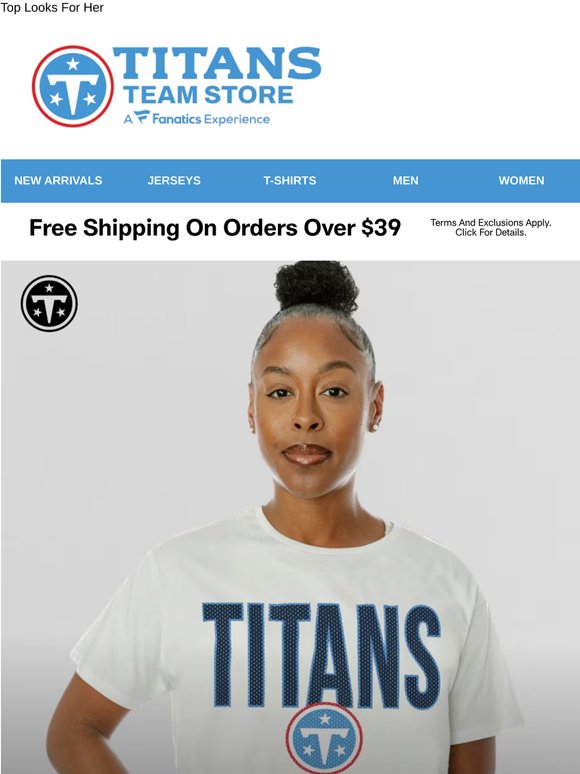 Women's Gear For Titans Fans