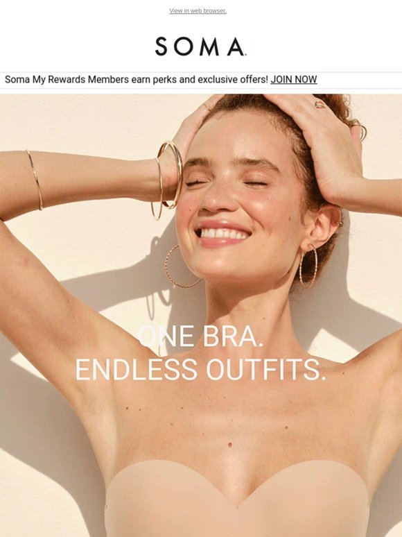A strapless bra you’ll actually WANT to wear ➡️