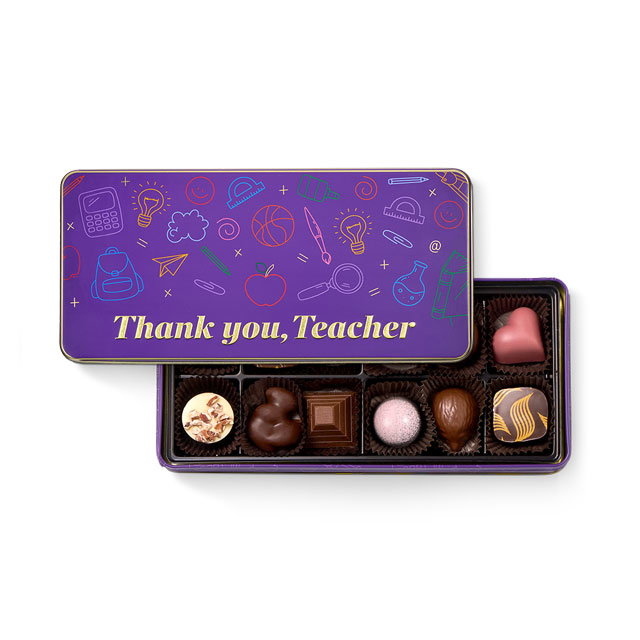 Thank You Teacher Gift Tin