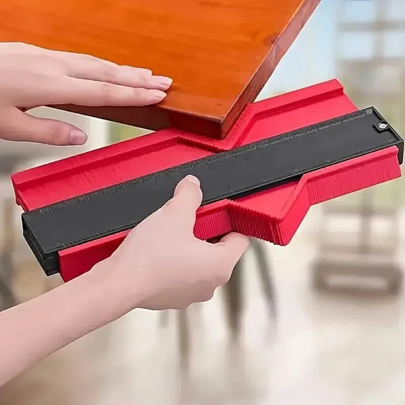 Image of Contour Gauge Profile Tool Outline Measuring Plastic Ruler