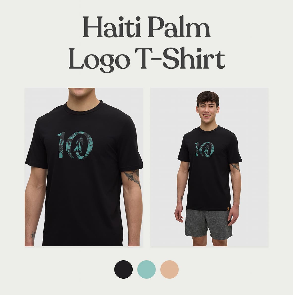 Haiti Palm Logo T-Shirt 