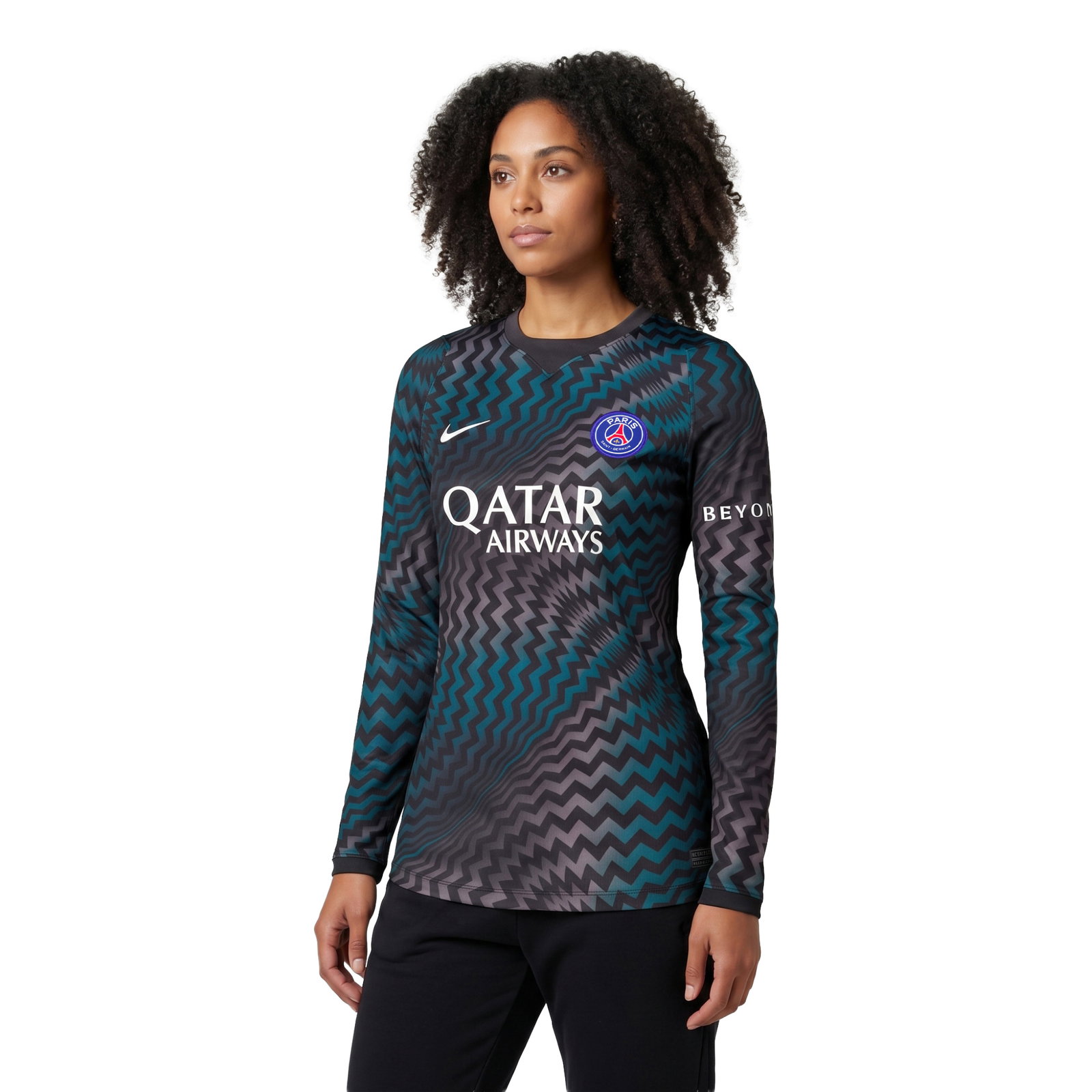 PSG Nike Goalkeeper Stadium Long Sleeve Shirt 2026-27 - Womens