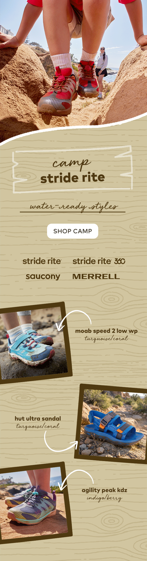 Camp Stride rite