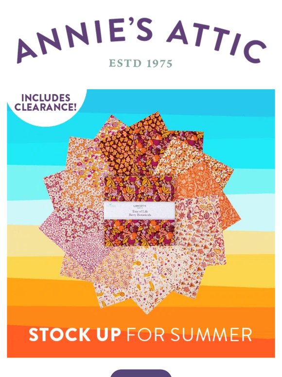 Stock Up for Summer: $10 Off Every $30!