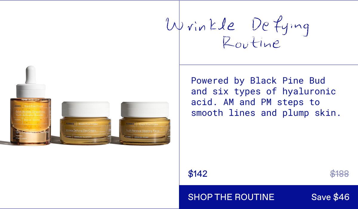 Wrinkle Defying Routine
