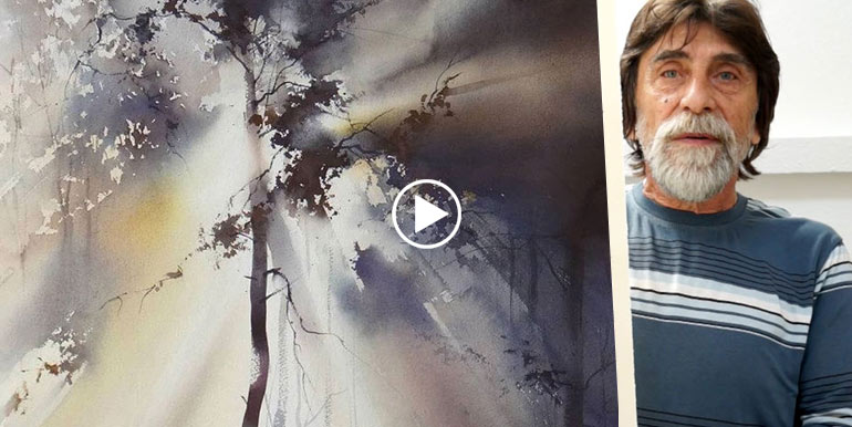 Free Video Lesson - How to Paint Sunlight in Watercolor