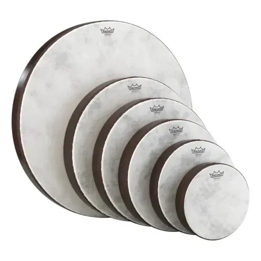Remo Fiberskyn HD-8500-06 Frame Drums, 6-Piece Pack, 8", 10", 12", 14", 16", 22"
