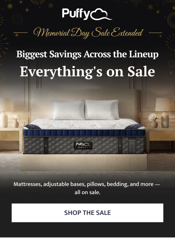 Everything is on sale
