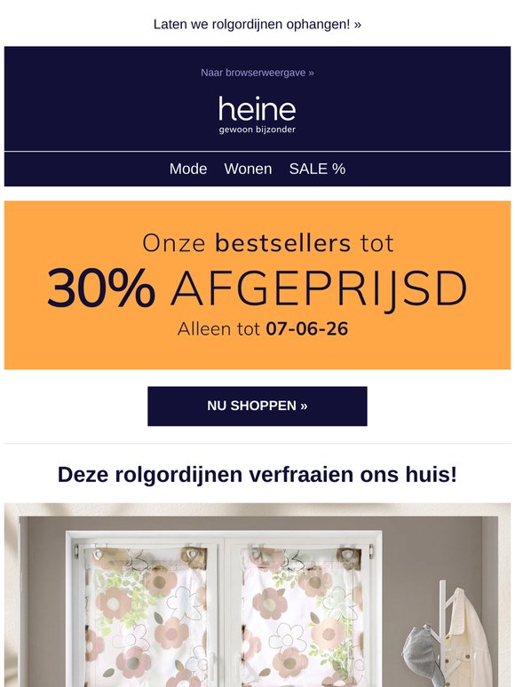 Tot 30% korting op bestsellers! ⏰