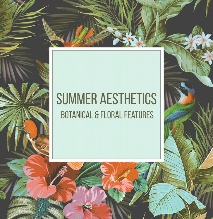 Summer Vibes: Floral and Tropical wallpapers