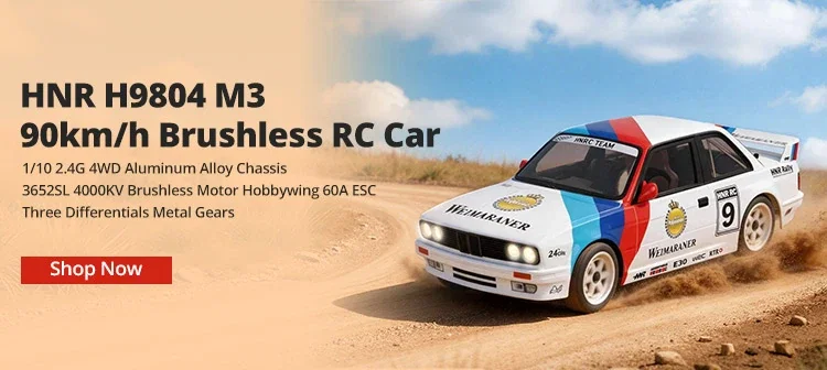 HNR H9804 M3 90km/h Brushless RC Car