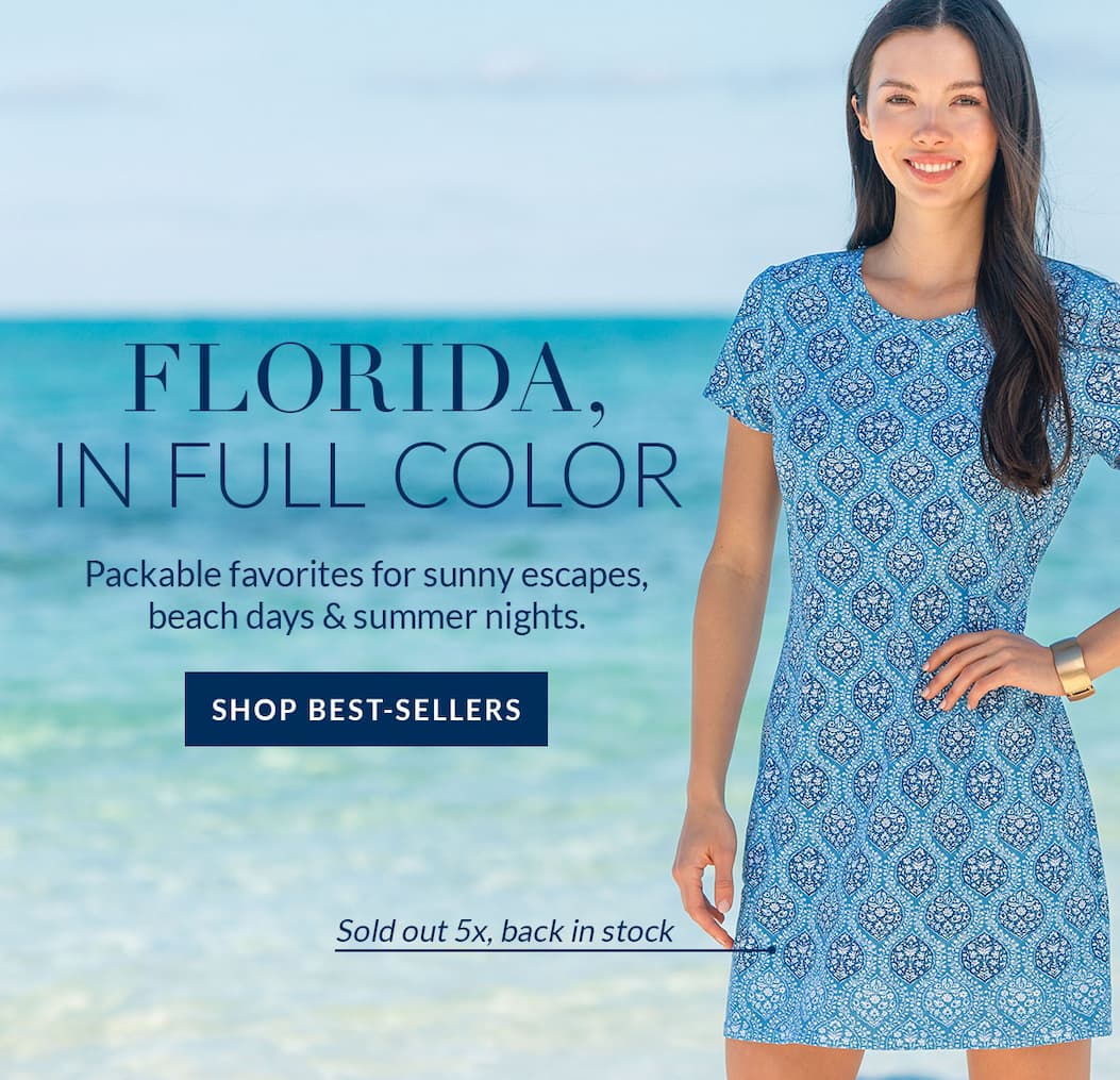 Packable favorites for sunny escapes.