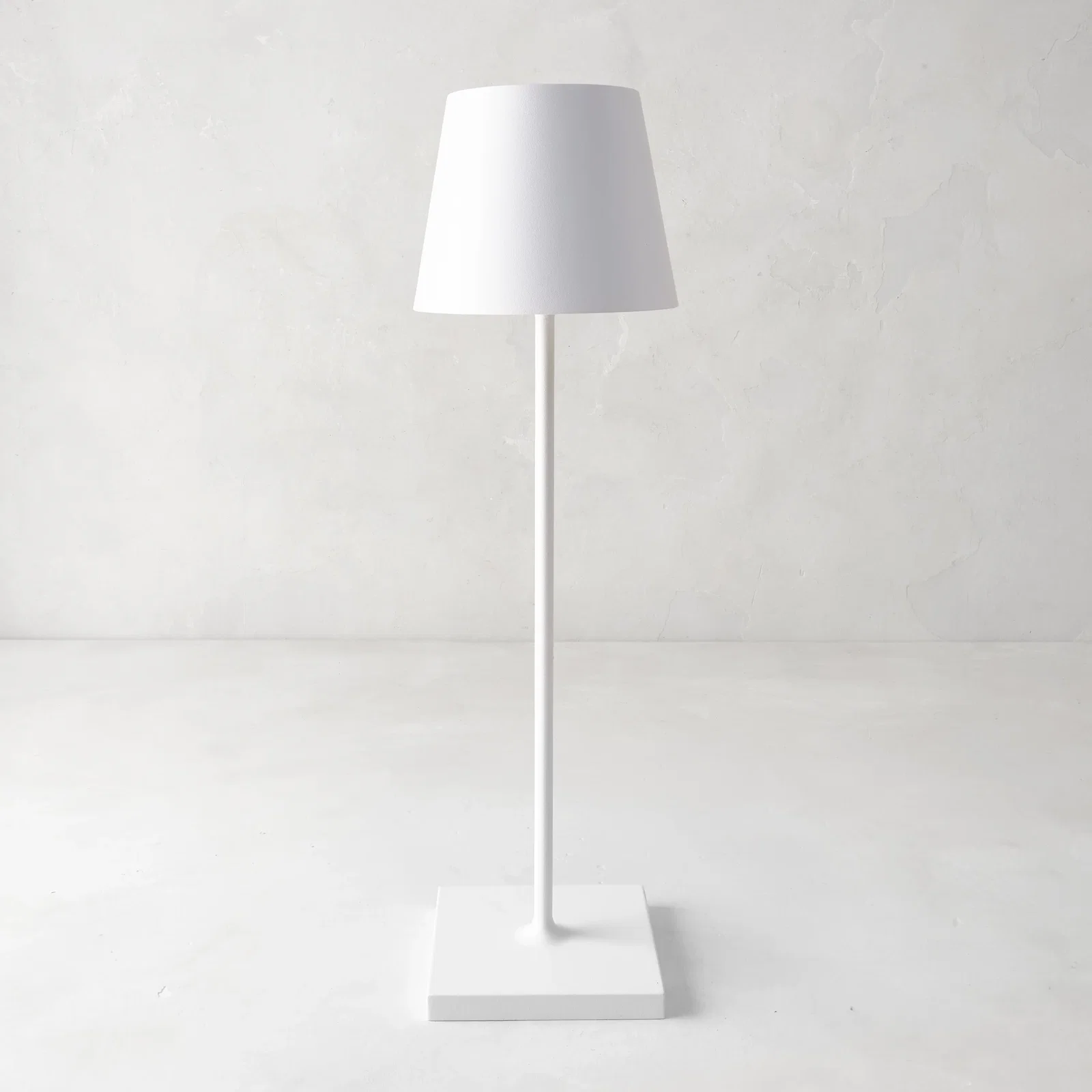 Image of White Poldina Indoor/Outdoor Rechargeable Lamp
