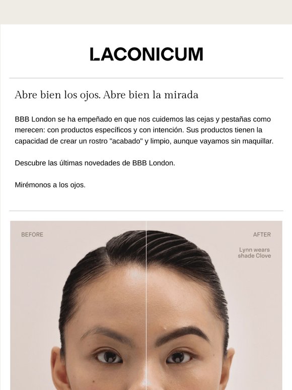 Abre los ojos: dos novedades de BBB London. Y una mascarilla de regalo