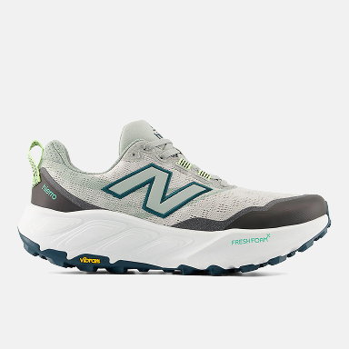 Fresh Foam X Hierro v9 GREY MATTER with MEDUSA GREEN