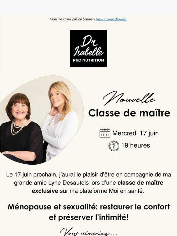 Ménopause : des solutions pour retrouver plus de confort 🌸