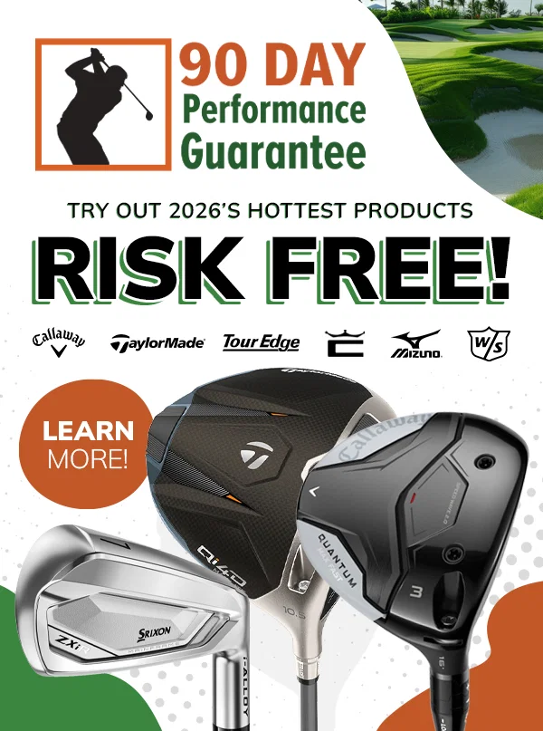 90 Day Playability Guarantee! Try Out 2026's LATEST & GREATEST Products RISK FREE For An Industry Leading 90 DAY Period - Shop Now!