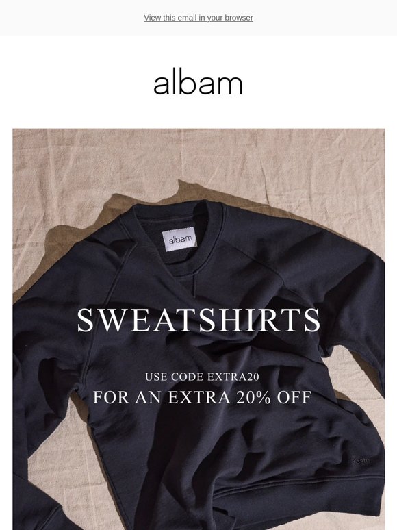Sweatshirts You’ll Live In