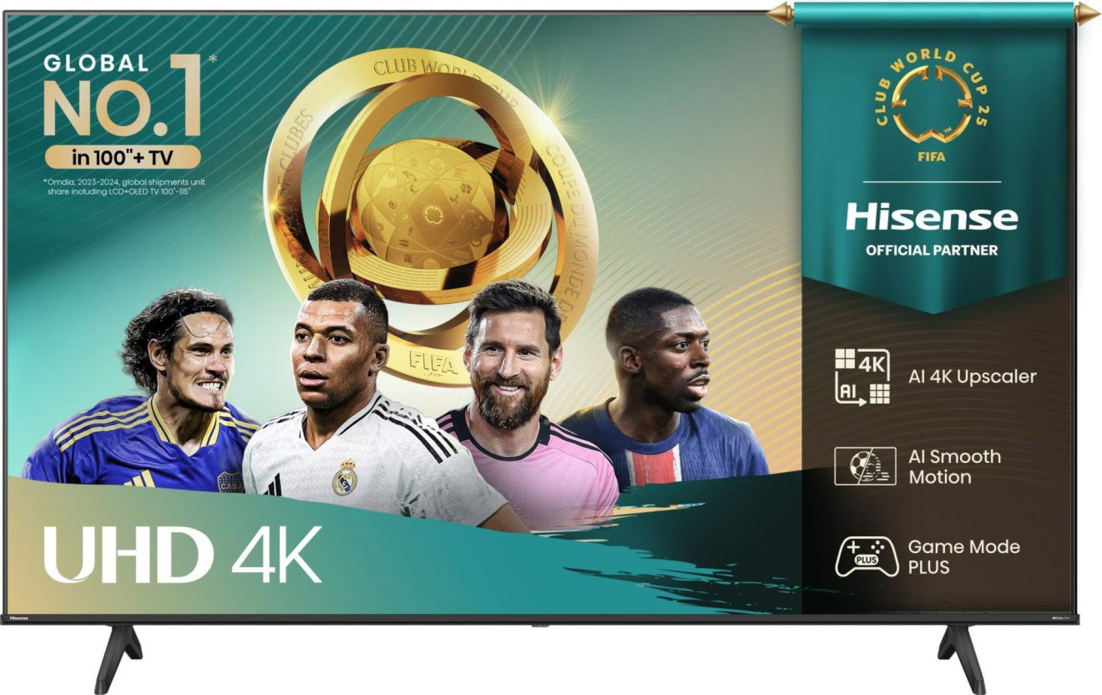 Image of Hisense 50A6QT - 50 inch - 4K LED Smart TV