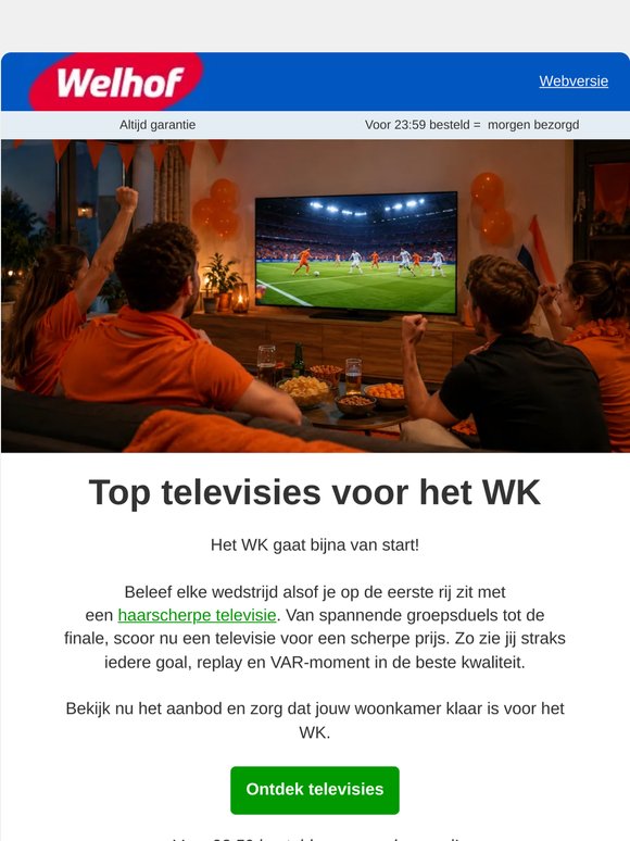 WK kijken? Dit zijn de beste TV’s ⚽